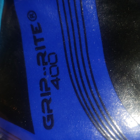 Franklin Tacky Grip-Rite 400 Football Receiver Performance Gloves S/M Blue/Black - Picture 12 of 15